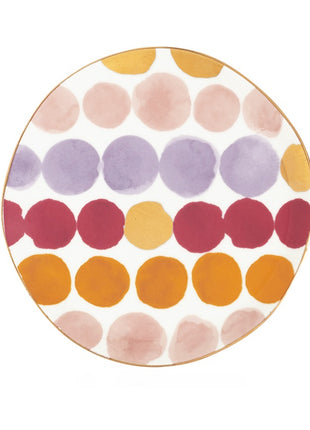 Good Morning bordje gouden rand joyful A 17cm