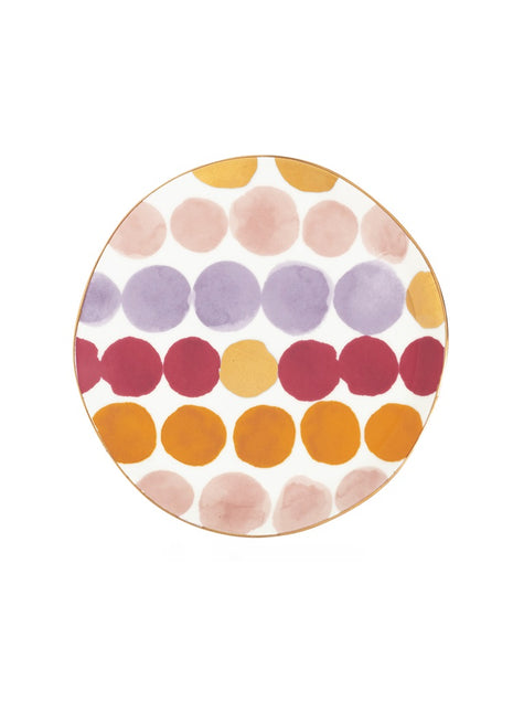 Good Morning bordje gouden rand joyful A 17cm