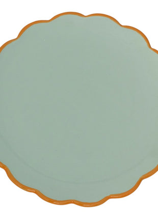 Good Morning bordje sculpted celadon - 108342