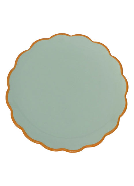 Good Morning bordje sculpted celadon - 108342