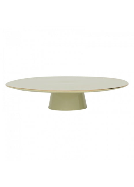 108095 Good Morning cake stand / taartplateau pale green