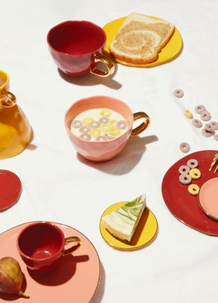 108084 Good Morning cappuccino / thee kop burnt coral