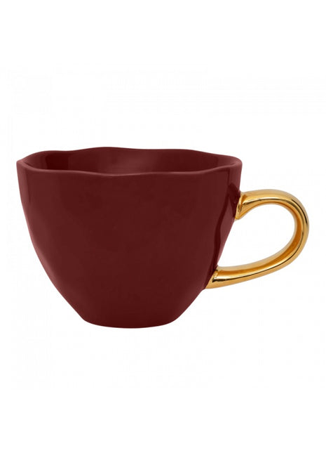 Good Morning cappuccino / thee kop spiced apple