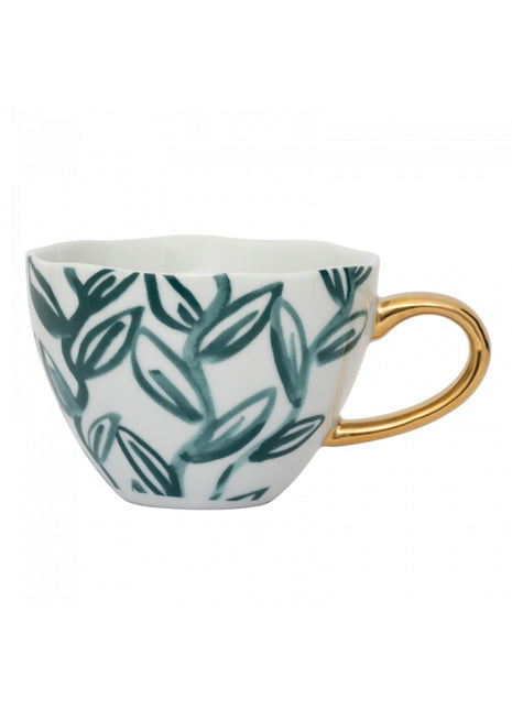 Good Morning Cup / cappuccino kop theebladeren aqua 108076