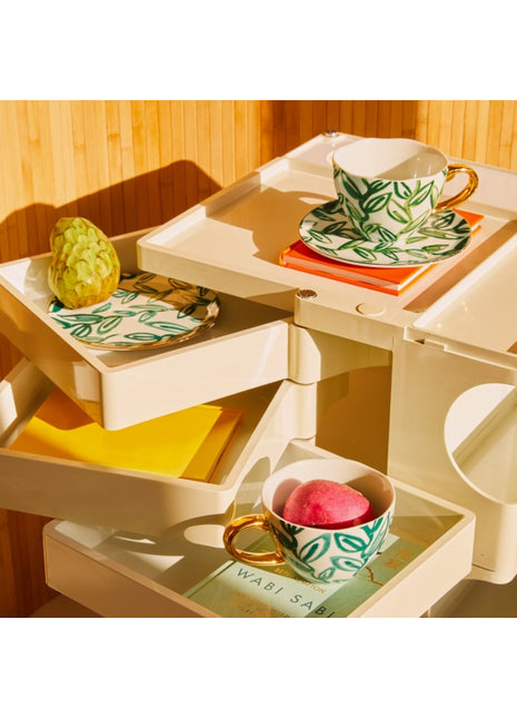 Good Morning Cup / cappuccino kop theebladeren groen 108075