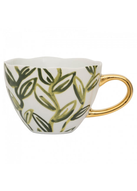 Good Morning Cup / cappuccino kop theebladeren groen 108075