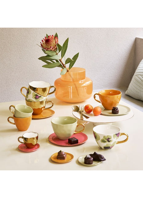 106598 Good Morning bord / plate small lichtgroen 9 cm