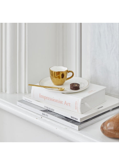 Good Morning espresso kop goud