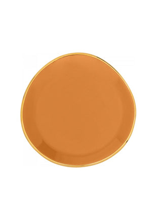 106600 Good Morning bord / plate small caramel 9 cm