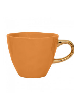 107456 Good Morning Mini Cup koffiekop caramel gouden oor