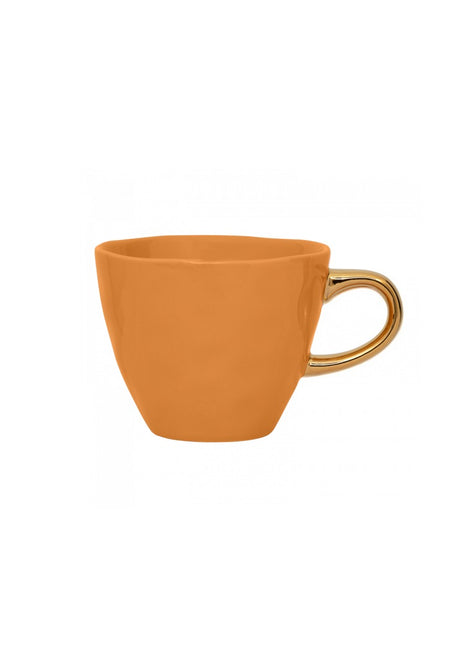 107456 Good Morning Mini Cup koffiekop caramel gouden oor