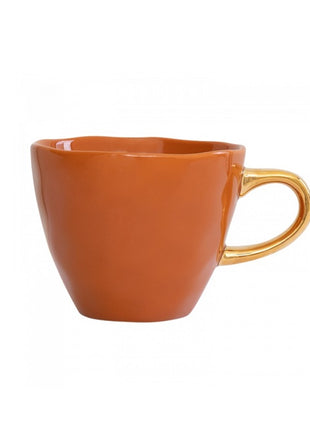 107248 Good Morning Mini Cup koffiekop gebrand oranje