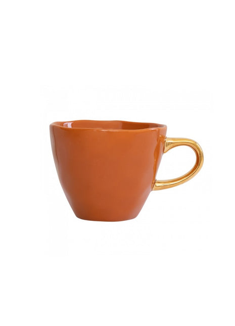 107248 Good Morning Mini Cup koffiekop gebrand oranje