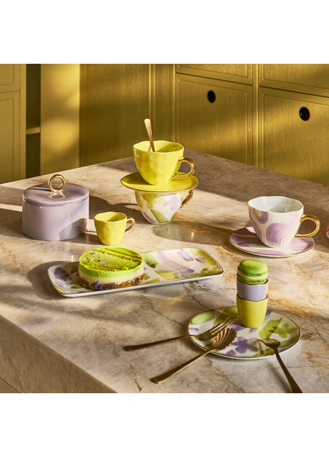 107930 Good Morning Cup / cappuccino kop kusha gouden oor