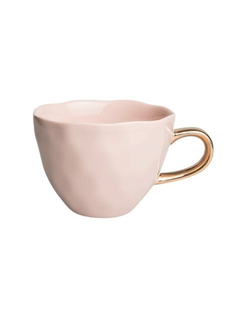103268 Good Morning Cup cappuccino / thee oud roze gouden oo