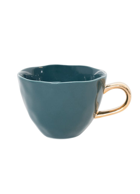 103269 Good Morning Cup cappuccino / thee kop blauw groen