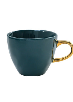 105260 Good Morning Mini Cup koffiekkop blauw groen