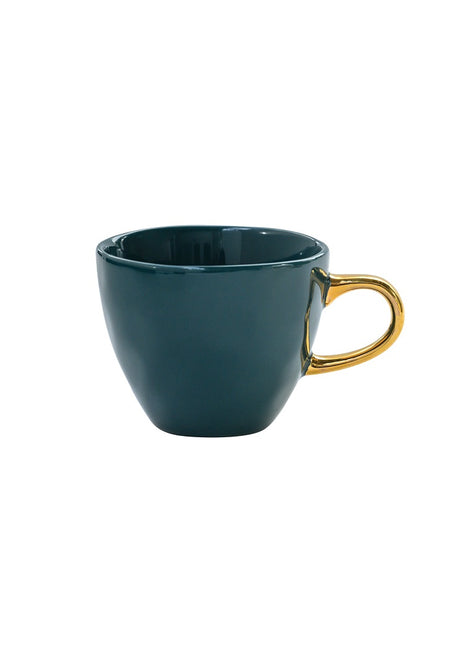 105260 Good Morning Mini Cup koffiekkop blauw groen