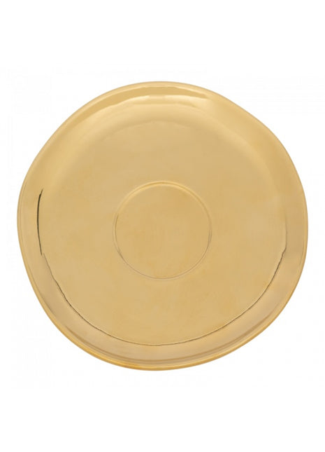 Good Morning gouden schotel 15.5 cm