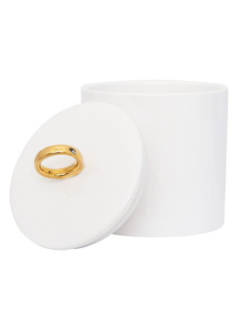 107276 Good Morning koekjespot / snoeppot wit