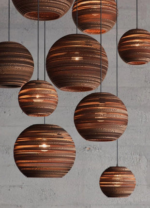 Graypants Scraplight Moon hanglamp naturel