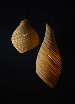 Graypants Nest hanglamp naturel Ø24, H 62 cm