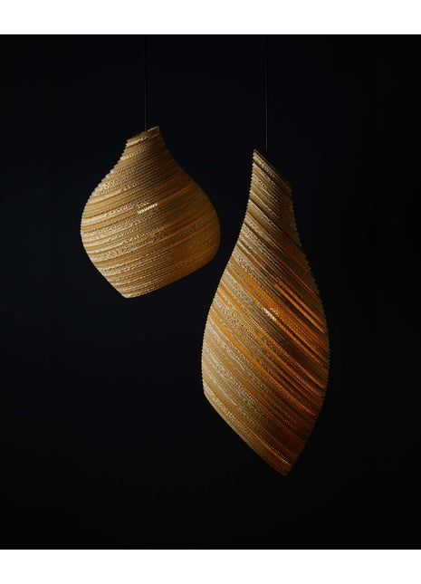 Graypants Nest hanglamp naturel Ø24, H 62 cm