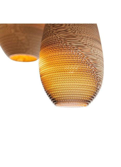 Graypants Scraplight Drop hanglamp naturel