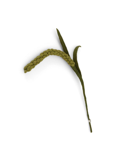 Gry & Sif Amarant groene vilten tak 61cm