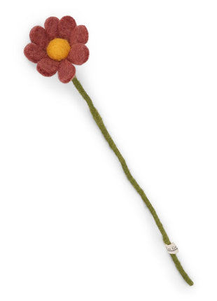 Gry & Sif vilten bloem - anemoon - rouge 30 cm