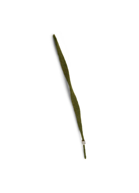 17816 Gry & Sif Grasstro groene vilten tak 48 cm