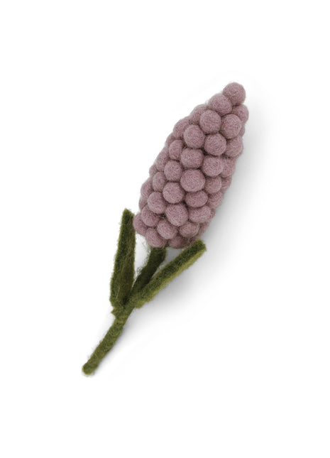16415 Gry & Sif hyacinth lavendel wolvilt 17 cm