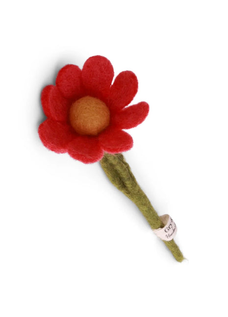 Gry & Sif kleine anemoon met blad meloen 17cm