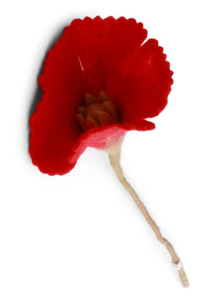 21836 Gry & Sif Poppy Flower - klaproos - Rood