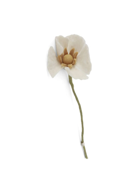 Gry & Sif Poppy Flower - klaproos - wit