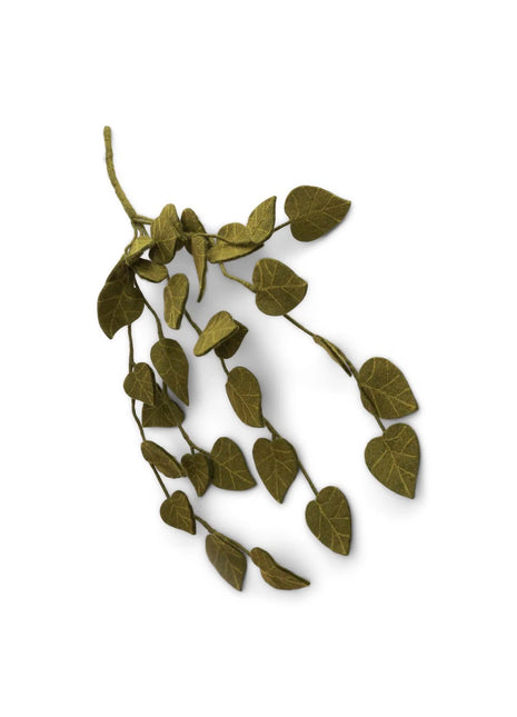 Gry & Sif vetplant tak groen blad vilt 80cm