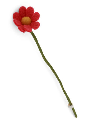 14535 Gry & Sif vilten bloem anemoon meloen 30 cm