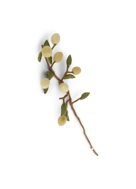 14734 Gry & Sif vilten tak lemon / citroenen geel 60 cm