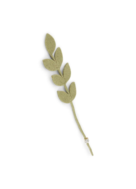 10935 Gry & Sif Tak met bladeren mint groen 35 cm