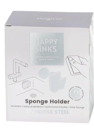 Happy Sinks - magnetische sponshouder RVS