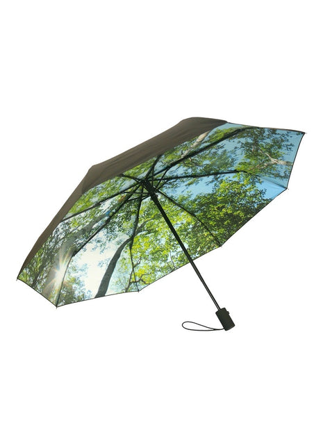 HS050 HappySweeds opvouwbare paraplu volautomatisch, forest