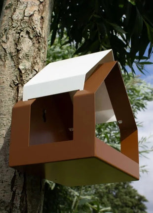 Heeej Barn wall vogelvoederhuis / birdfeeder bruin