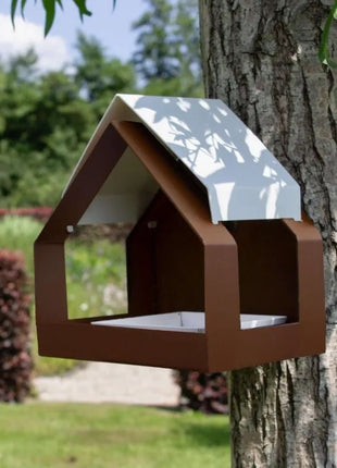 Heeej Barn wall vogelvoederhuis / birdfeeder bruin