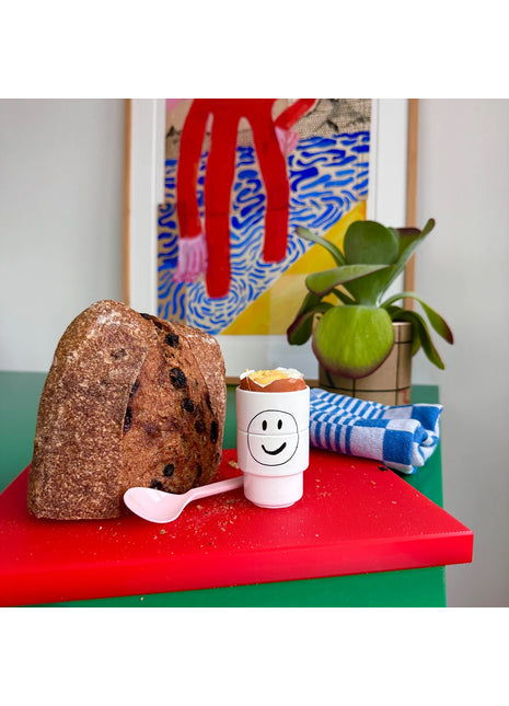 Helen B eierdop smiley stapelbaar (set 2 stuks)