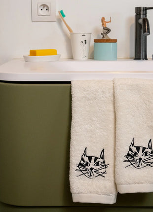 Helen B gastendoek Cat - 2 stuks