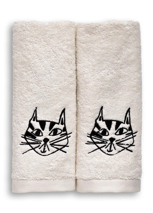 Helen B gastendoek Cat - 2 stuks