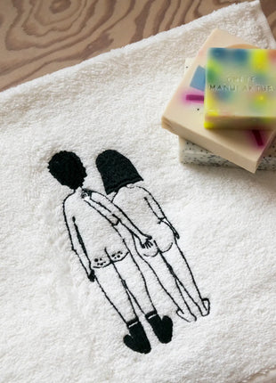 Helen B gastendoek Naked Couple Back - 2 stuks