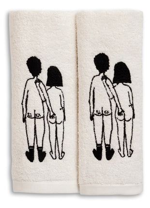 Helen B gastendoek Naked Couple Back - 2 stuks