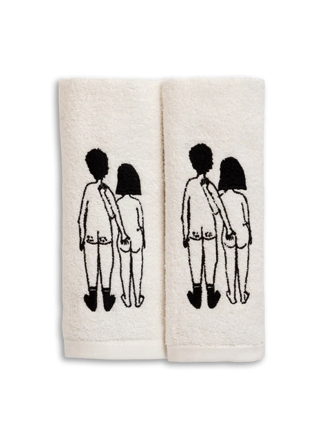 Helen B gastendoek Naked Couple Back - 2 stuks