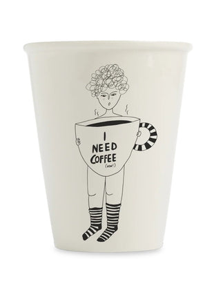 Helen B mok / beker I need coffee now
